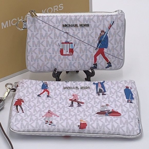 MICHAEL KORS JET SET GIRLS MULTIFUNCTIONAL WRISTLET TRIO BRIGHT WHITE MULTI - Picture 11 of 16